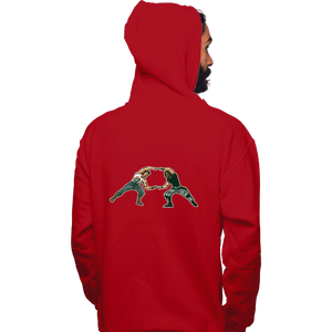 Shirts Pullover Hoodies, Unisex / Small / Red 80s Fusion