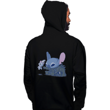 Load image into Gallery viewer, Shirts Zippered Hoodies, Unisex / Small / Black Darth Stitch
