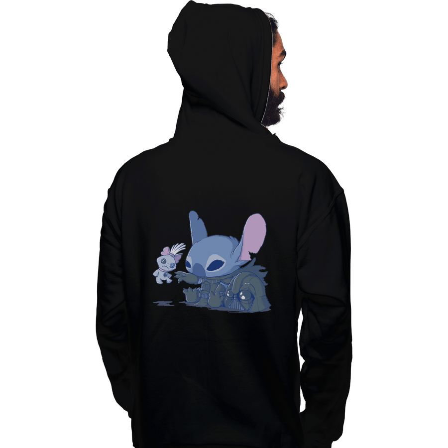 Shirts Zippered Hoodies, Unisex / Small / Black Darth Stitch