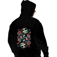 Load image into Gallery viewer, Shirts Pullover Hoodies, Unisex / Small / Black Suit Of Skeletons

