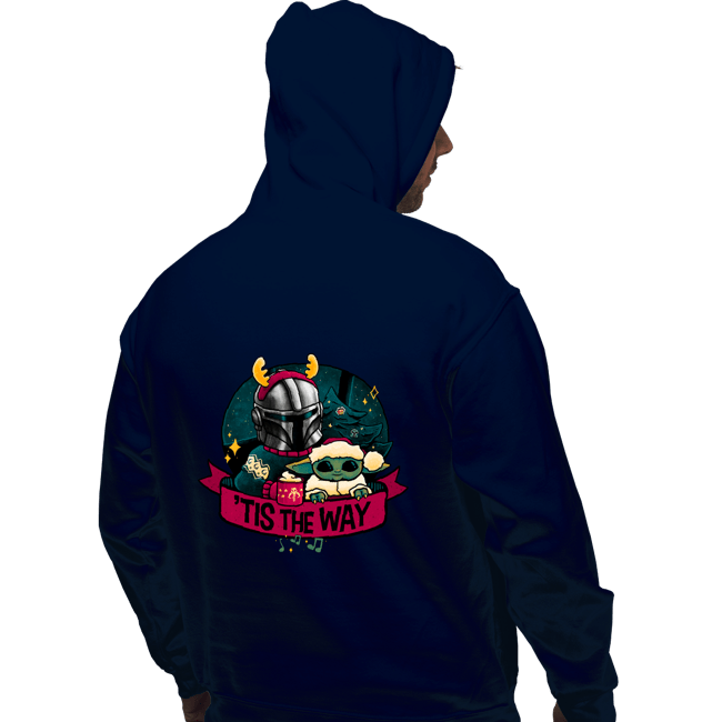 Daily_Deal_Shirts Pullover Hoodies, Unisex / Small / Navy Tis The Way