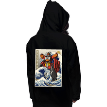 Load image into Gallery viewer, Secret_Shirts Pullover Hoodies, Unisex / Small / Black Heavy Arms Wave
