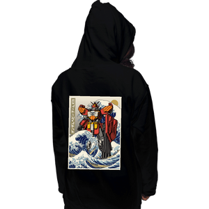 Secret_Shirts Pullover Hoodies, Unisex / Small / Black Heavy Arms Wave