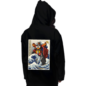 Secret_Shirts Pullover Hoodies, Unisex / Small / Black Heavy Arms Wave