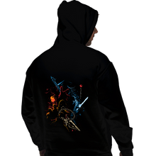 Load image into Gallery viewer, Daily_Deal_Shirts Pullover Hoodies, Unisex / Small / Black Mortal Fighters
