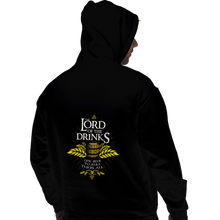 Load image into Gallery viewer, Shirts Pullover Hoodies, Unisex / Small / Black The Lord Of The Drinks
