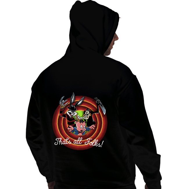 Daily_Deal_Shirts Pullover Hoodies, Unisex / Small / Black Slasher Tunes