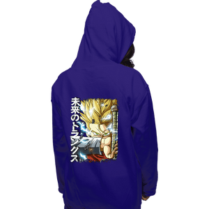 Daily_Deal_Shirts Pullover Hoodies, Unisex / Small / Violet Mirai Trunks