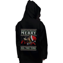 Load image into Gallery viewer, Shirts Pullover Hoodies, Unisex / Small / Black Kramer Sweater
