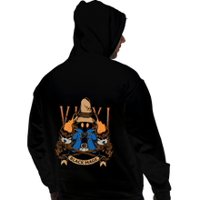Load image into Gallery viewer, Shirts Pullover Hoodies, Unisex / Small / Black Vivi Black Mage
