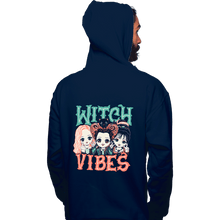 Load image into Gallery viewer, Daily_Deal_Shirts Pullover Hoodies, Unisex / Small / Navy Witch Vibes
