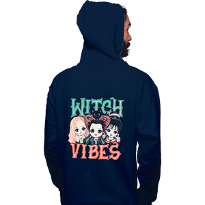 Daily_Deal_Shirts Pullover Hoodies, Unisex / Small / Navy Witch Vibes
