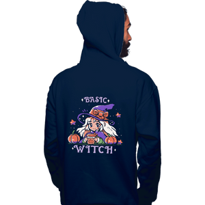 Daily_Deal_Shirts Pullover Hoodies, Unisex / Small / Navy Basic Witch Season