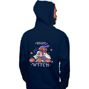 Daily_Deal_Shirts Pullover Hoodies, Unisex / Small / Navy Basic Witch Season
