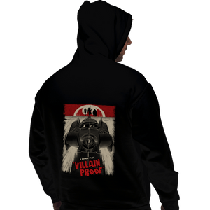 Secret_Shirts Pullover Hoodies, Unisex / Small / Black Villain Proof Poster