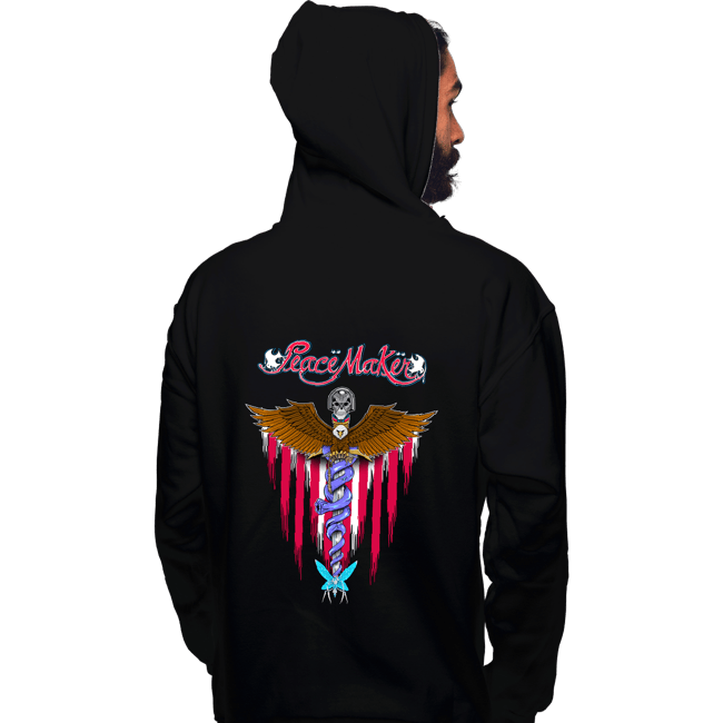 Secret_Shirts Pullover Hoodies, Unisex / Small / Black Peace Feels Good