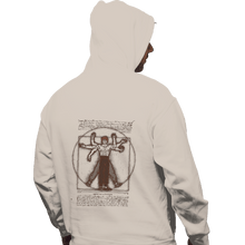 Load image into Gallery viewer, Daily_Deal_Shirts Pullover Hoodies, Unisex / Small / Sand Vitruvian Dragon
