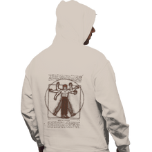 Load image into Gallery viewer, Daily_Deal_Shirts Pullover Hoodies, Unisex / Small / Sand Vitruvian Dragon
