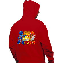 Load image into Gallery viewer, Shirts Pullover Hoodies, Unisex / Small / Red Ro Bro Fist
