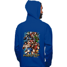 Load image into Gallery viewer, Daily_Deal_Shirts Pullover Hoodies, Unisex / Small / Royal Blue Nostalgic Heroes!
