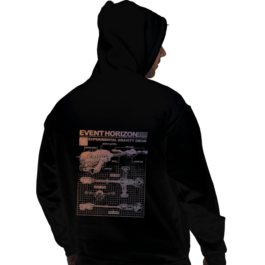 Shirts Pullover Hoodies, Unisex / Small / Black Event Horizon Specs