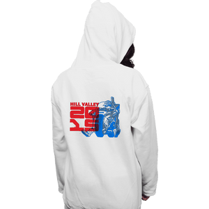 Shirts Pullover Hoodies, Unisex / Small / White Hill Valley 2015 Light