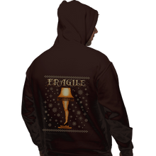 Load image into Gallery viewer, Secret_Shirts Pullover Hoodies, Unisex / Small / Dark Chocolate Ugly Leg Sweater
