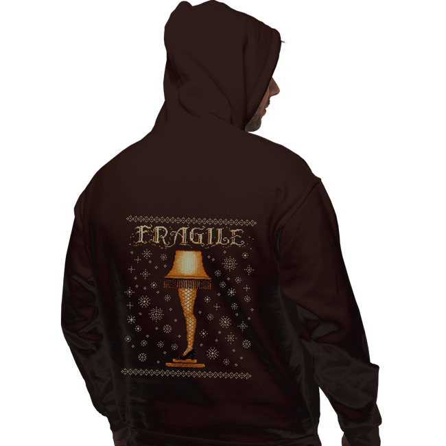 Secret_Shirts Pullover Hoodies, Unisex / Small / Dark Chocolate Ugly Leg Sweater