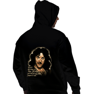 Daily_Deal_Shirts Pullover Hoodies, Unisex / Small / Black My Name Is