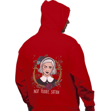 Load image into Gallery viewer, Shirts Pullover Hoodies, Unisex / Small / Red Sabrina Not Today
