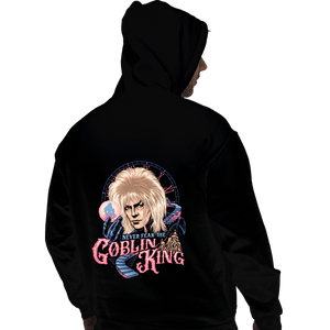 Daily_Deal_Shirts Pullover Hoodies, Unisex / Small / Black Never Fear The Goblin King