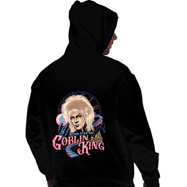 Daily_Deal_Shirts Pullover Hoodies, Unisex / Small / Black Never Fear The Goblin King