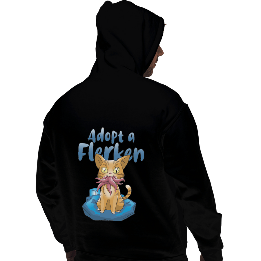 Shirts Pullover Hoodies, Unisex / Small / Black Adopt A Flerken