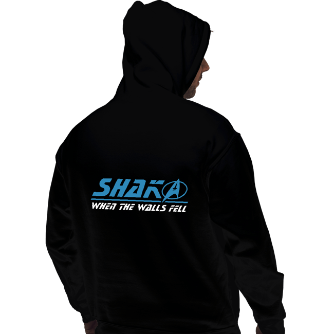Daily_Deal_Shirts Pullover Hoodies, Unisex / Small / Black Shaka Trek
