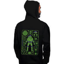 Load image into Gallery viewer, Daily_Deal_Shirts Pullover Hoodies, Unisex / Small / Black Donatello Model Sprue
