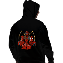 Load image into Gallery viewer, Shirts Pullover Hoodies, Unisex / Small / Black The Four Spidermen
