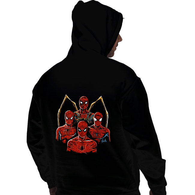 Shirts Pullover Hoodies, Unisex / Small / Black The Four Spidermen
