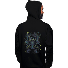 Load image into Gallery viewer, Shirts Zippered Hoodies, Unisex / Small / Black Fireflies
