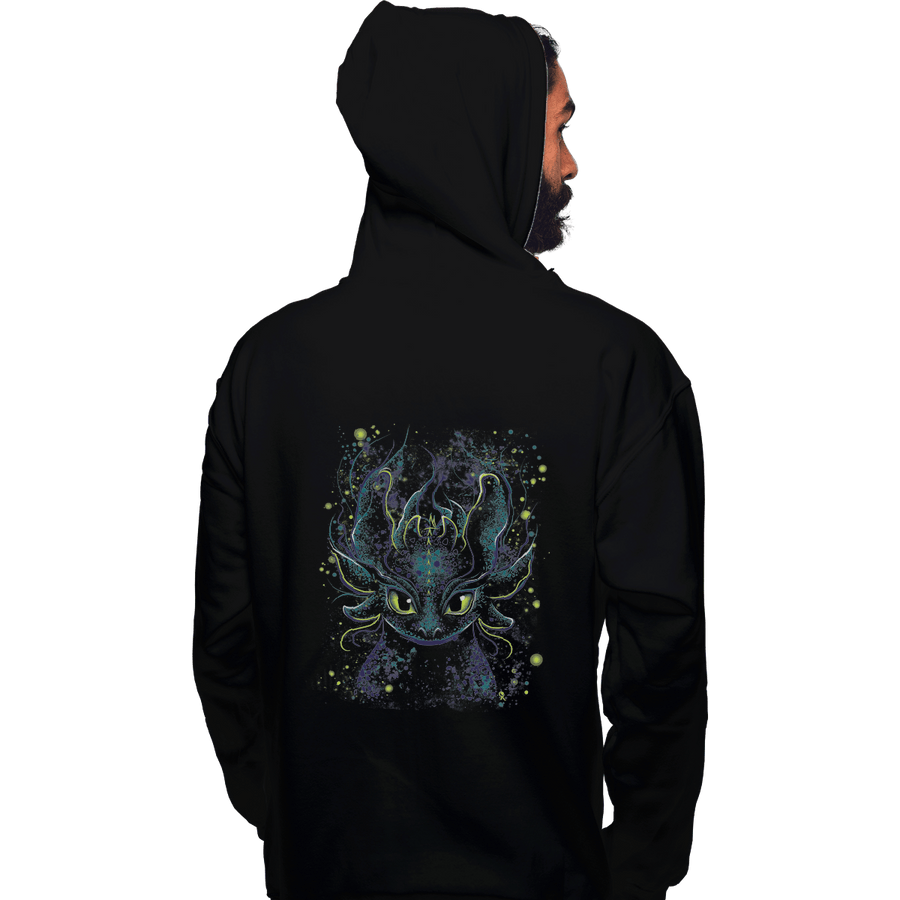 Shirts Zippered Hoodies, Unisex / Small / Black Fireflies