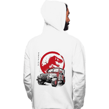 Load image into Gallery viewer, Daily_Deal_Shirts Pullover Hoodies, Unisex / Small / White YJ Sahara sumi-e
