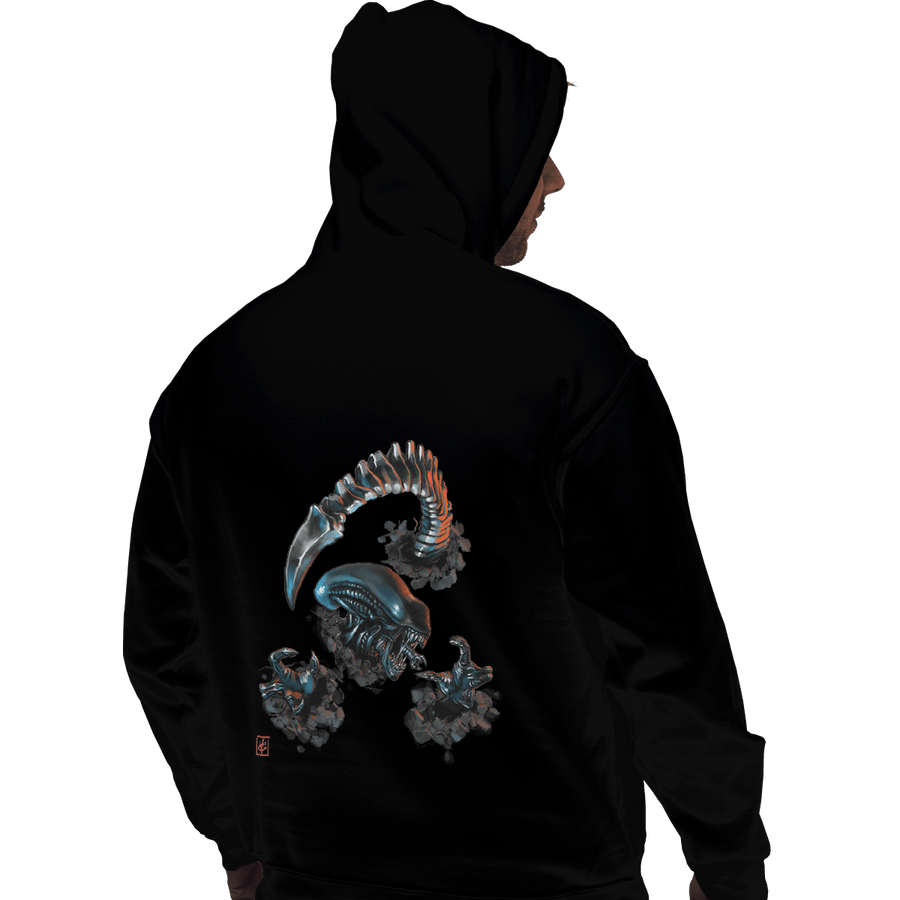 Shirts Zippered Hoodies, Unisex / Small / Black Xenobreak