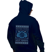 Load image into Gallery viewer, Shirts Pullover Hoodies, Unisex / Small / Navy Water Tribe Ugly Sweater
