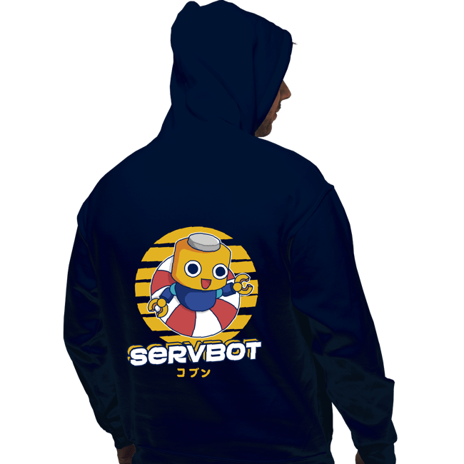 Shirts Pullover Hoodies, Unisex / Small / Navy Servbot Summer
