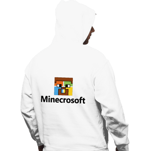 Shirts Pullover Hoodies, Unisex / Small / White Minecrosoft