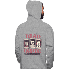 Load image into Gallery viewer, Daily_Deal_Shirts Pullover Hoodies, Unisex / Small / Sports Grey Dead Inside Misfortune Telling Club
