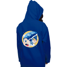 Load image into Gallery viewer, Shirts Pullover Hoodies, Unisex / Small / Royal Blue The Blue Bomber Head
