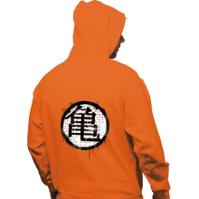 Load image into Gallery viewer, Shirts Pullover Hoodies, Unisex / Small / Orange Kame Spray
