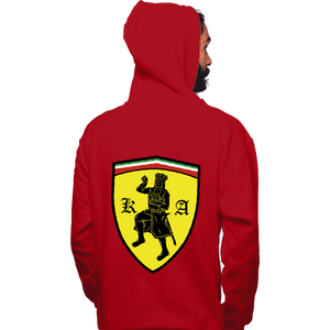 Daily_Deal_Shirts Pullover Hoodies, Unisex / Small / Red Scuderia Britanni