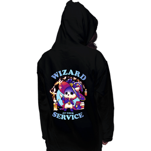 Daily_Deal_Shirts Pullover Hoodies, Unisex / Small / Black Wizard's Call