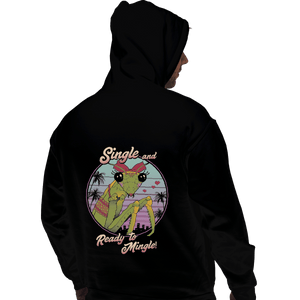 Shirts Pullover Hoodies, Unisex / Small / Black Single Mantis